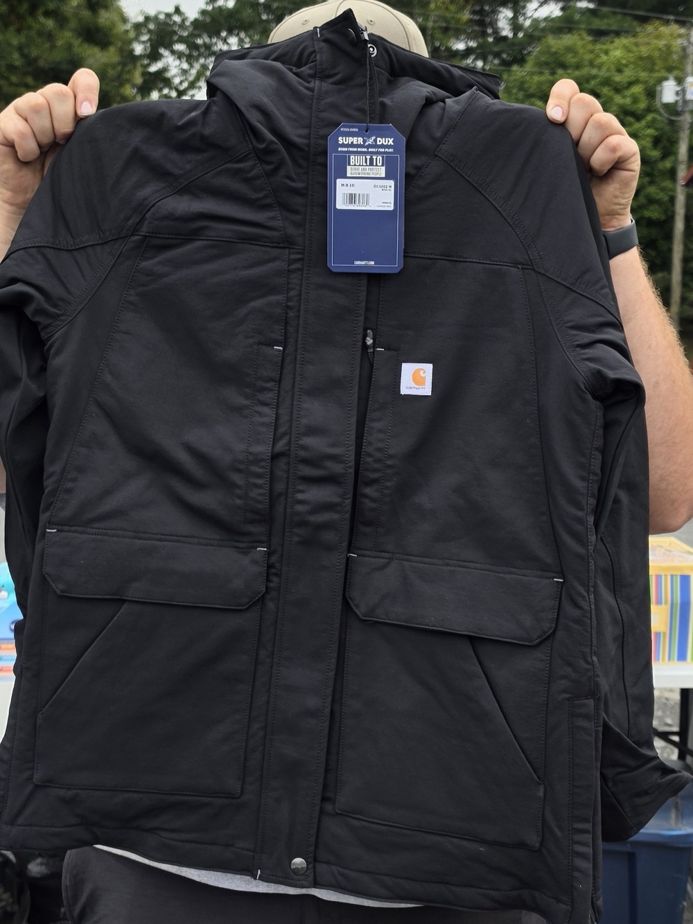 Carhartt Black Hooded Insulated Performance Jacket